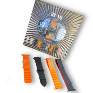 ساعة ذكية رجالية 10 في 1 بخاصية الاتصال عبر البلوتوث ومراقبة نبض القلب والأكسجين