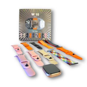 ساعة ذكية رجالية 10 في 1 بخاصية الاتصال عبر البلوتوث ومراقبة نبض القلب والأكسجين